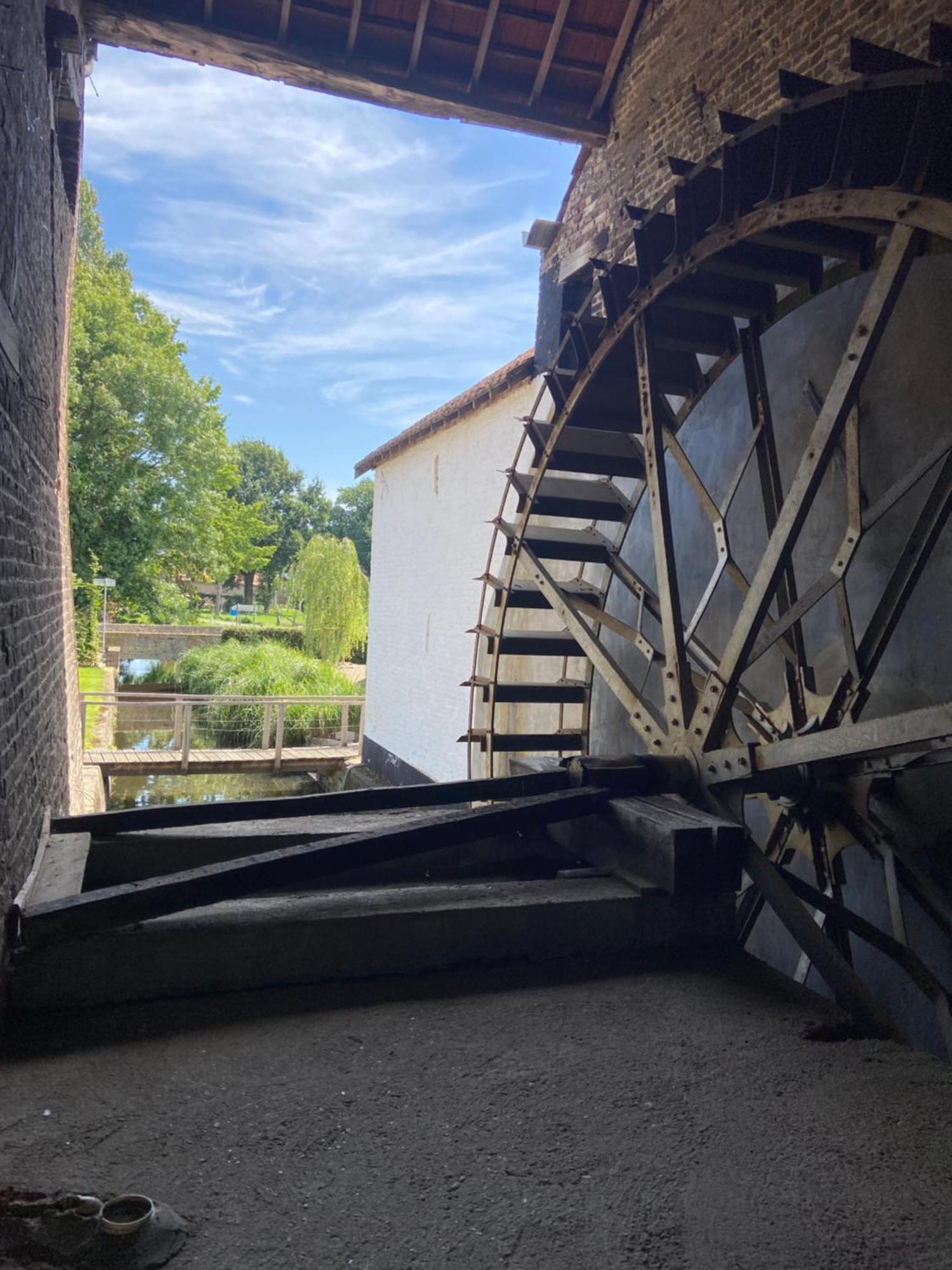 Vakantiewoning Wurfeldermolen Maaseik Bagian luar foto